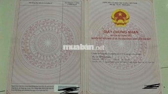 Chính chủ cần bán đất nền khu TĐC Thới Nhựt 2