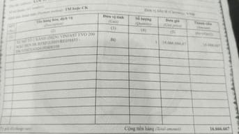 Thông báo tìm phiếu xuất xưởng của xe máy điện bị thất lạc 