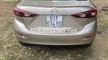 Xe Mazda 3 2016 1.5 AT - 70000 km