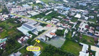 CÔ MỸ GỬI BÁN LÔ ĐẤT 122M2 NỞ HẬU CÁCH THPT TÂN THÔNG HỘI CHỈ 500M