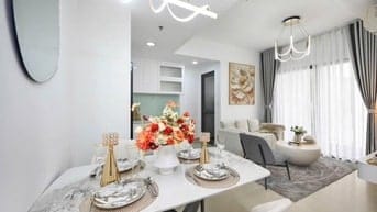 Hiện Đại view hồ bơi 50m2/2 tỷ2 full NT,SHR,Vay 85%, dọn ở liền.MT