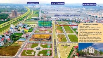 ĐẤT NỀN CẠNH NHÀ MÁY SAMSUNG THÁI NGUYÊN
