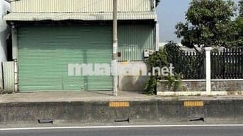 Nhà kho cho thuê mặt tiền đường bộ và đường sông