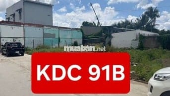 GIÁP KDC 91B - NỀN CUỐI ĐƯỜNG LÊ CHÂN