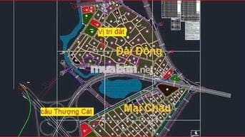 120m2, MT 12m, Đại Đồng, Đại Mạch, lên cầu Thượng Cát