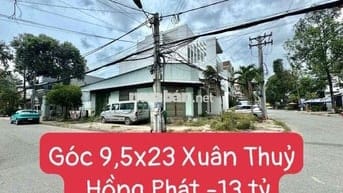 nền góc đẹp 9,5x23 đường Xuân Thuỷ, kdc Hồng Phát, N Kiều - 13 tỷ (TL)