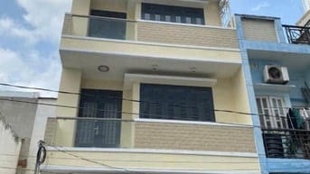 Nhà dtich 5,5*14m đúc 3 lầu 5pn hxh 6m Đường số 3, P.BHH, Q. Bình Tân