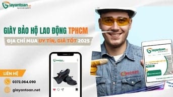 Giày bảo hộ lao động TPHCM – Địa chỉ mua uy tín, giá tốt 2025