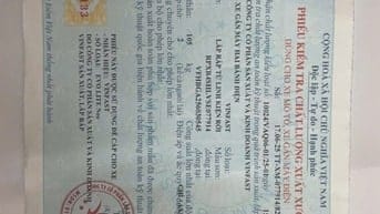 Thông báo mất giấy tờ trên đường Trịnh Văn Bô