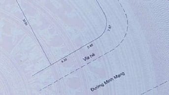 1100m2/100tỷ đất TMD Vụ,3 mặt tiền đường Minh Mạng.khu Saphia 