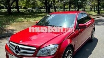 Mercedes C250 1.8L AT 2009 Đỏ Candy siêu nét