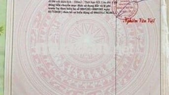 Cần bán đất đô thị ngay trung tâm đầy đủ giấy tờ pháp lý