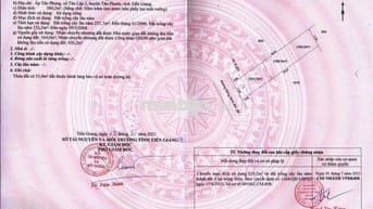 2 công đất thổ cư toàn bộ gần UBND xã Tân Lập 2