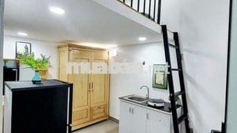 Cho thuê phòng gác ngay XVNT, Bình Thạnh full nội thất mới keng