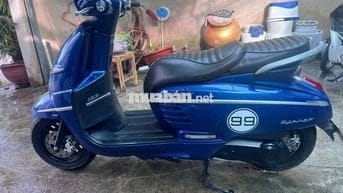 Peugeot Django 125cc xanh dương, biển số TP
