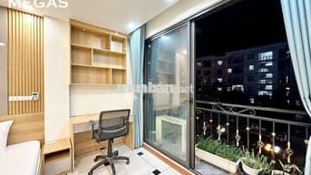 CHO THUÊ STU,1N1K - 50M2 BAN CÔNG FULL NỘI THẤT NGAY ĐH THƯƠNG MẠI