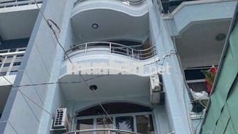 NHÀ 4 LẦU MẶT TIỀN KD ( 3,4m x 17m) NGUYỄN THỊ NHỎ Q12