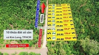 Bán đất giá rẻ công nhân tại xã kim long tp Hồ Chí Minh.