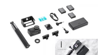 ￼Camera hành động DJI Osmo Action 4 máy quay hành trình 4K 120fps