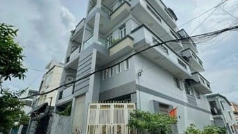 Nhà góc 2 MT cư xá Phú Lâm A 4.1x18 1 trệt 1 lửng 2 lầu 1 thượng
