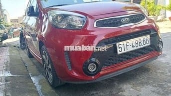 Bán Kia Morning 2017 Si 1.25 AT Bản Đỏ Đen