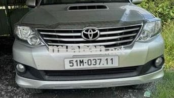 Toyota Fortuner 2014 MT chính chủ sd biển tp