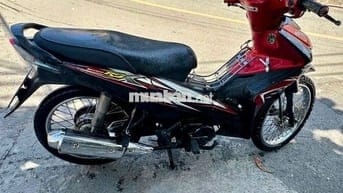 Xe máy Honda Wave RSX màu đỏ đen, sản xuất 2009