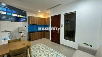 1BR full nội thất, cửa sổ, 40m2 chỉ 6tr5, 2' đến biển, khu An Thượng