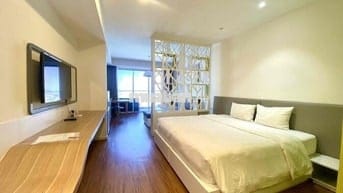 Căn hộ studio view phố Toà nhà Tui Blue Nha Trang