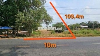 Bán đất MT quốc lộ 62, Long An, DT: 1071m2, Giá: 3 tỷ