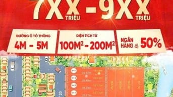 BÁN ĐẤT MẶT TIỀN VIEW SÔNG PHÍA NAM HÒA TIẾN GIÁ CHỈ 780TR