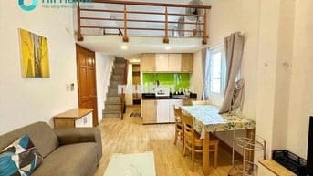Căn Hộ Duplex Gác Rộng 50m2 Full Nội Thất Bến Vân Đông Quận 4