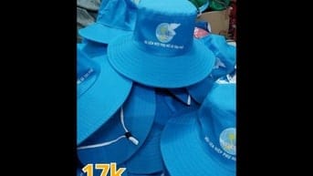 LIMAC chuyên mũ tai bèo in logo Hội Liên Hiệp Phụ Nữ Việt Nam