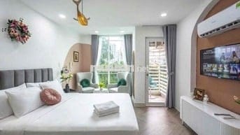 Cho Thuê Căn Hộ Xinh Ban Công Full NT Đường Khánh Hội Quận 4