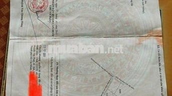 Đất sổ đỏ 288m2 thổ cư, đường huyện 24,Cần Đước, long an