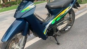 Cần bán xe Suzuki Best Thái 110cc màu xanh nhớt, biển 34-H7-2897