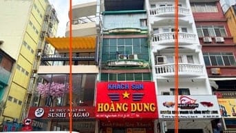 BÁN NHÀ KHÁCH SẠN MẶT TIỀN : 347 SƯ VẠN HẠNH - P. 12 - Q. 10 - TPHCM