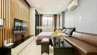 CHÍNH CHỦ CHO THUÊ STUDIO BAN CÔNG FULL TIỆN NGHI CAO CẤP NHÀ MỚI 100%
