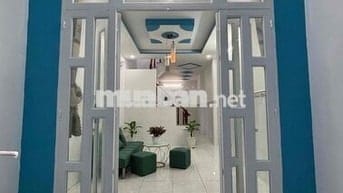 BÁN NHÀ nằm ngay Hóc Môn , Xuân Thới Thượng cách chợ chỉ 100m đi xe