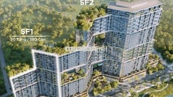 Căn hộ giá tốt 6,9 tỷ Sky Forest SF3 87,8m2 2pn + vườn riêng 25,4m2