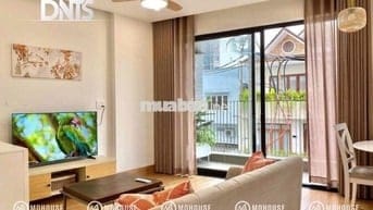 Cho thuê căn hộ 1PN quận 1 Trần Hưng Đạo full nội thất ban công thoáng