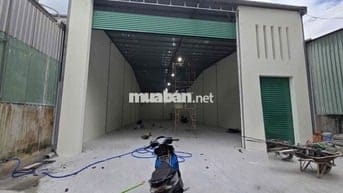 Cho thuê kho 300m2 mới 100% Phú Tân, Thủ Dầu Một
