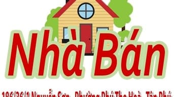 Chính Chủ Bán Nhà : 186/36/1 Nguyễn Sơn, P.Phú Thọ Hoà, Tân Phú 