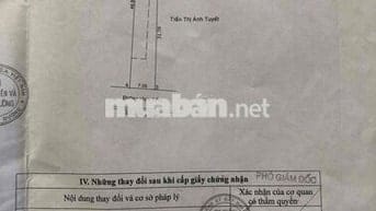 Đất trọ - Phú Lợi - Thủ Dầu Một - Bình Dương - Mặt tiền 7,05m - 9 tỷ