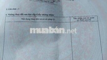 Bán đất thổ full nền ngang 20 dài 38 giá 230tr/1m
