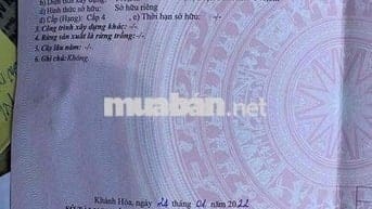 Bán Nhà 3  Mặt Tiền Phước Long Nha Trang 165,1m Ngang 6,6m
