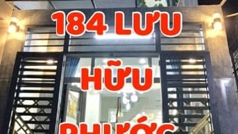 Bán nhà 1Trệt, 1lầu, ST,75m2. Căn góc 3 mặt tiền hẻm 184 Lưu Hữu Phước