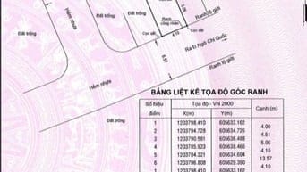 Cần bán Đất nền khu vực bình chiểu DT:58m2 4.8 x 12.6 full thổ cư