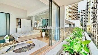 CĂN HỘ 1 PHÒNG NGỦ TÁCH BẾP BAN CÔNG CỰ ĐẸP RỘNG NGAY TRUNG TÂM Q1