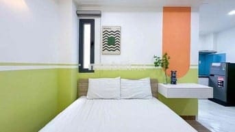 Cho Thuê Căn Hộ Núp Hẻm Full NT Mới Khai Trương ở CMT8, Q10